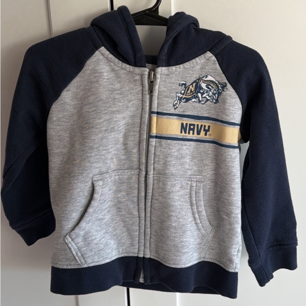 Naval Academy toddler hoodie 2T